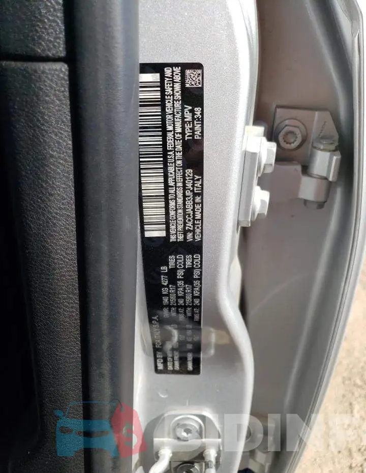 ZACCJABB3JPJ40129 Photo# 13