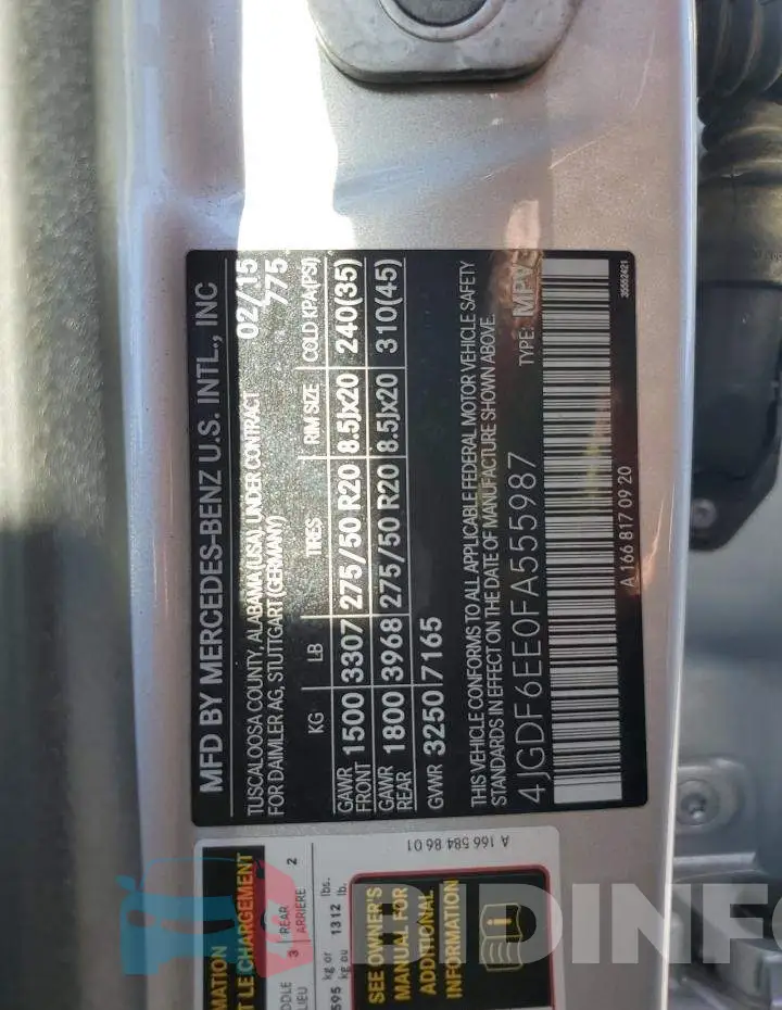4JGDF6EE0FA555987 Photo# 14