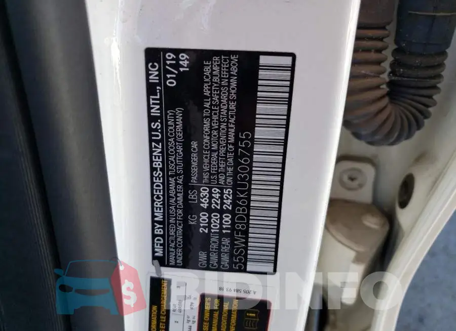55SWF8DB6KU306755 Photo# 12