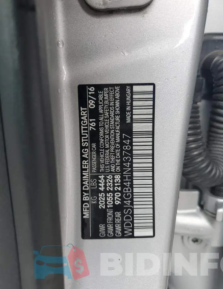 WDDSJ4GB4HN437847 Photo# 13