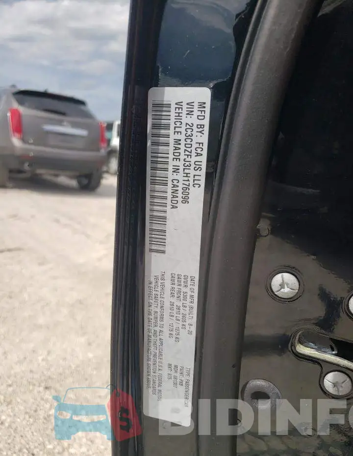 2C3CDZFJ3LH176096 Photo# 13