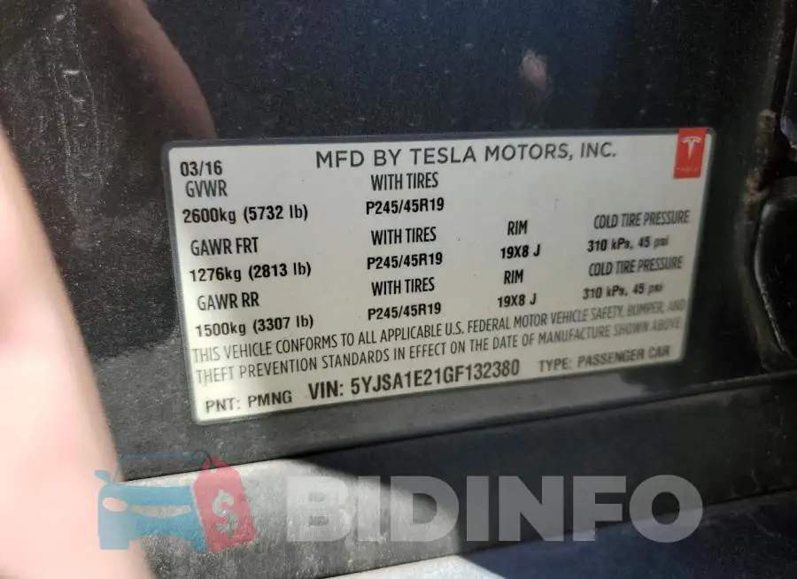 5YJSA1E21GF132380 Photo# 12
