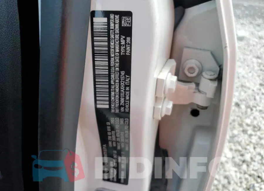 ZN661XUAXHX215745 Photo# 12