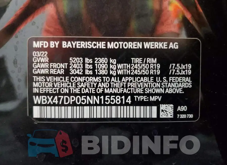 WBX47DP05NN155814 Photo# 13
