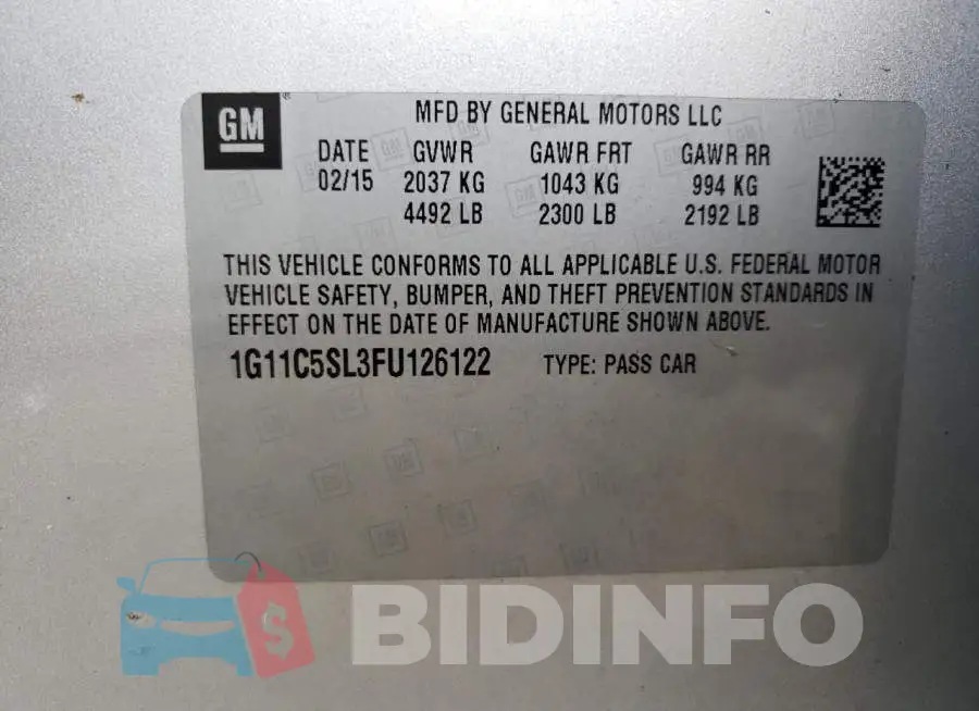 1G11C5SL3FU126122 Photo# 12