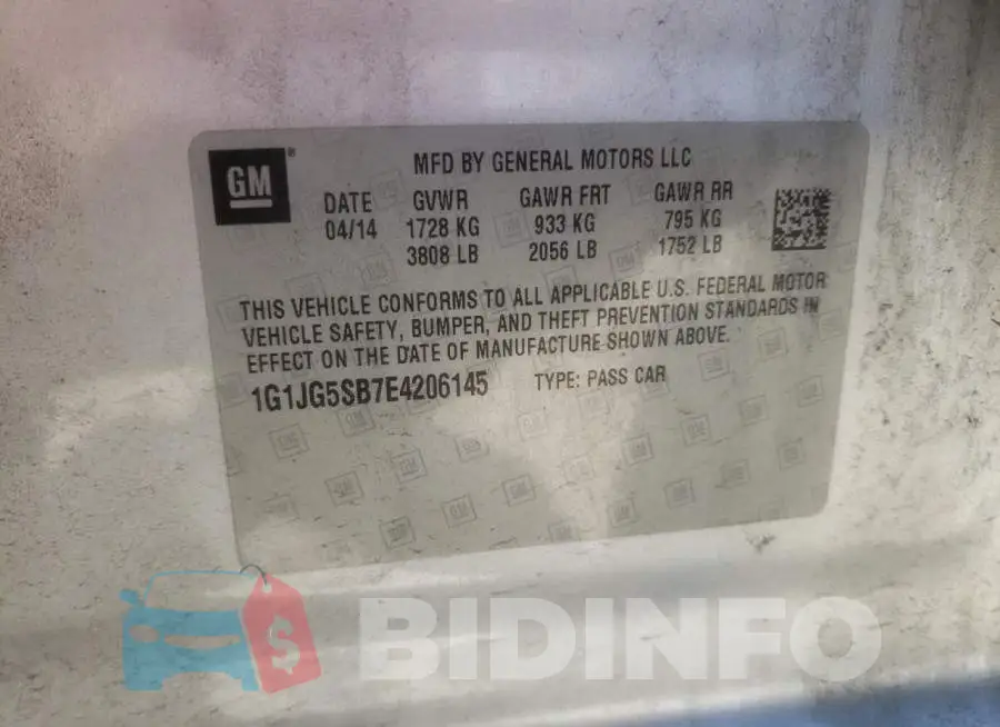 1G1JG5SB7E4206145 Photo# 12