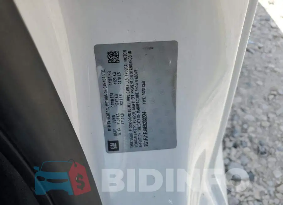 2G1FJ1EJ9E9233234 Photo# 12