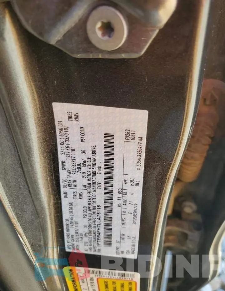 1FTER4FH7LLA75118 Photo# 12