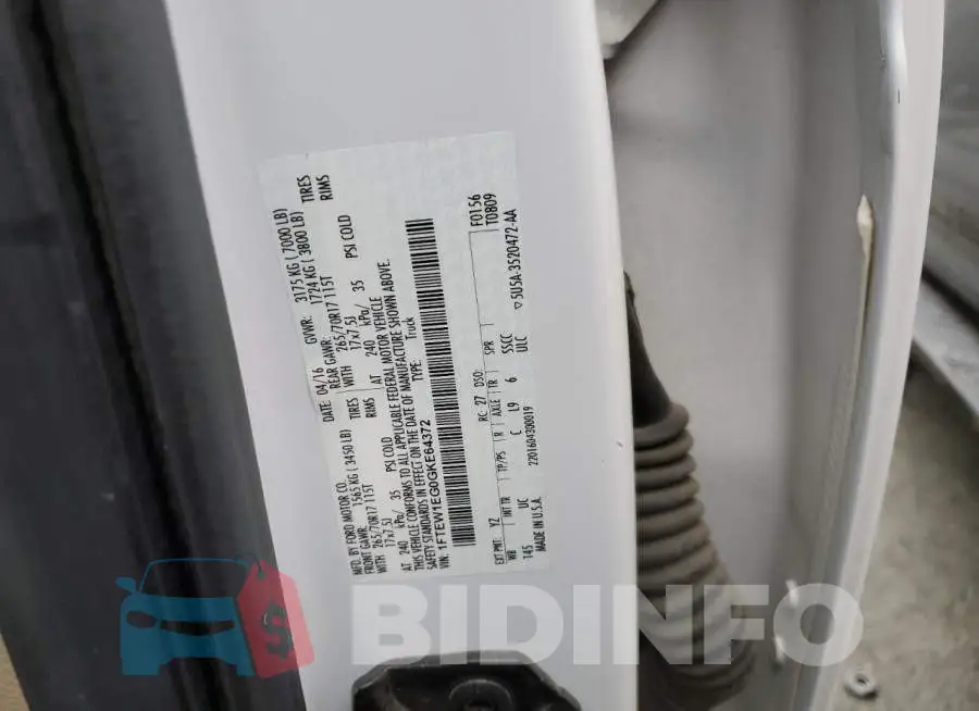 1FTEW1EG0GKE64372 Photo# 12