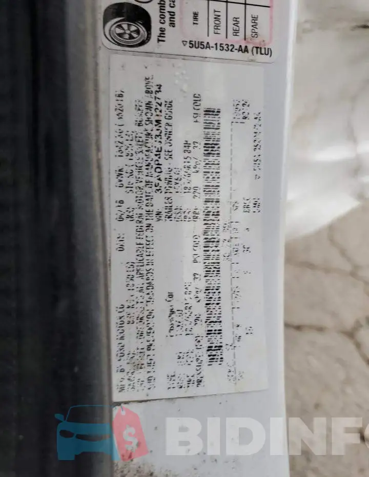 3FADP4EJ3JM122734 Photo# 13