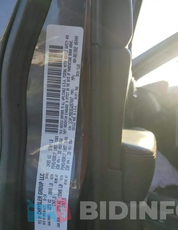 1C4PJMBS3EW267607 Photo# 13
