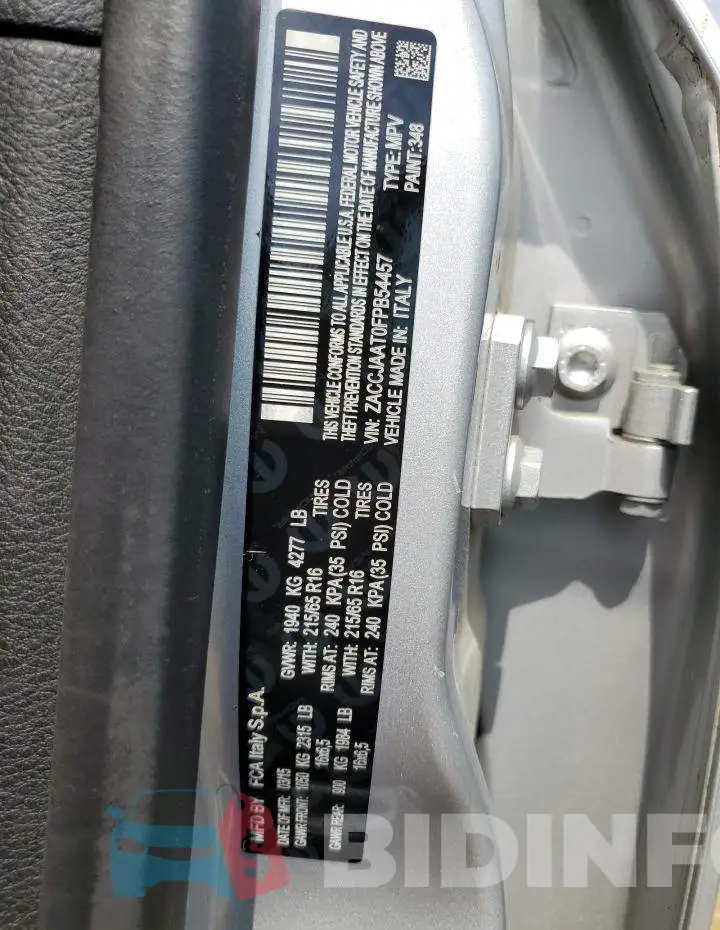 ZACCJAAT0FPB54457 Photo# 13