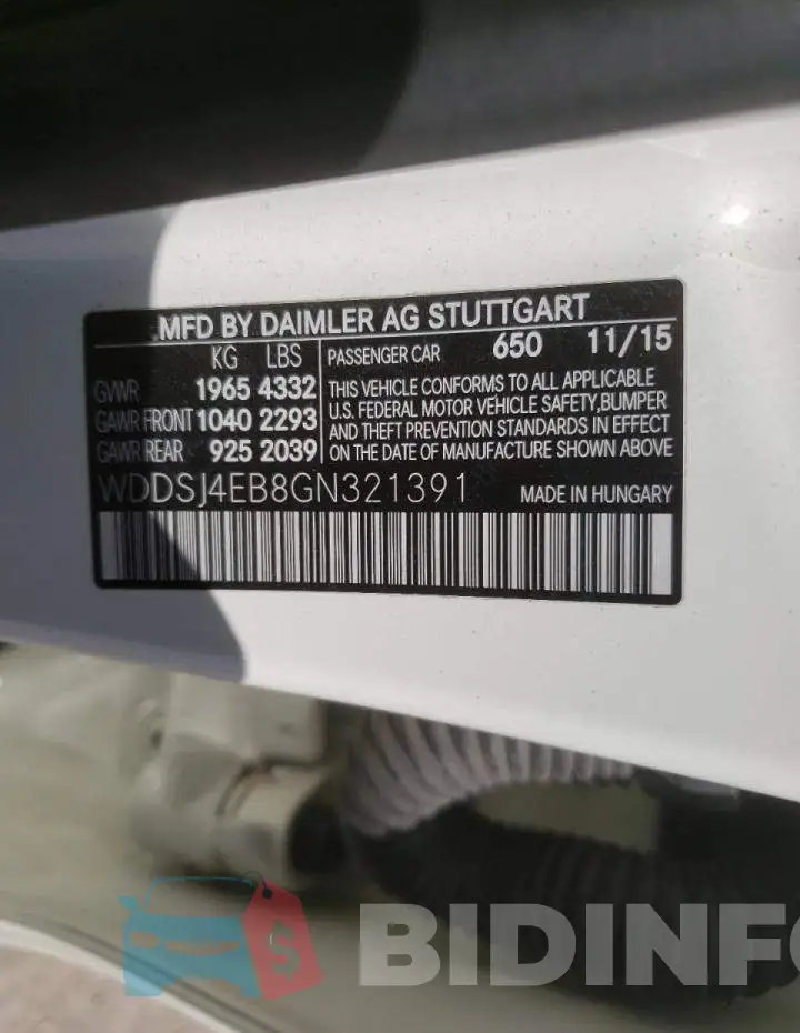 WDDSJ4EB8GN321391 Photo# 10