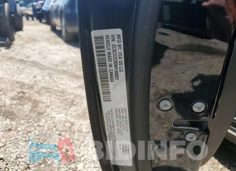 2C3CDZC95NH168031 Photo# 12