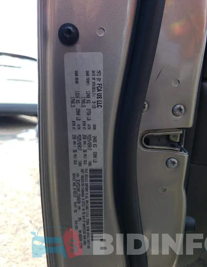 3C4PDCAB1JT509250 Photo# 12