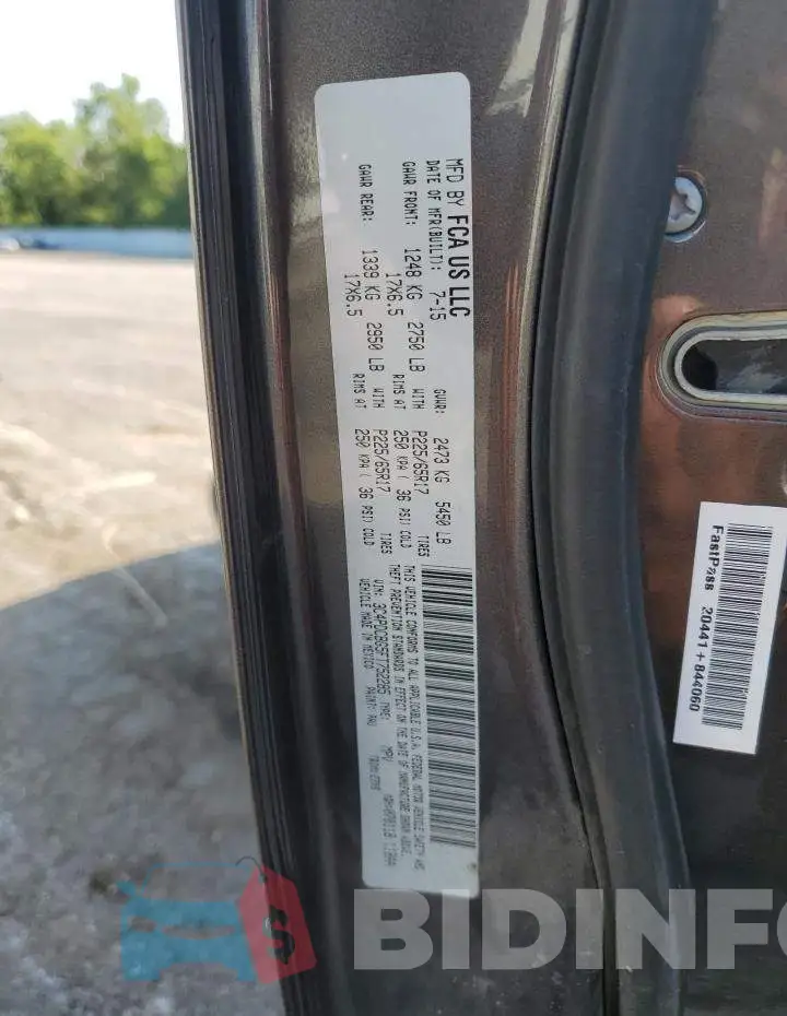 3C4PDCBG5FT752285 Photo# 13