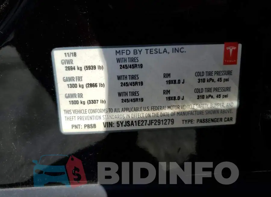 5YJSA1E27JF291279 Photo# 12