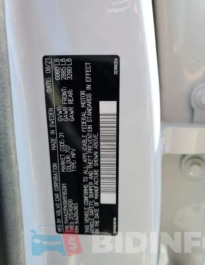 YV4A22PK6N1795281 Photo# 13