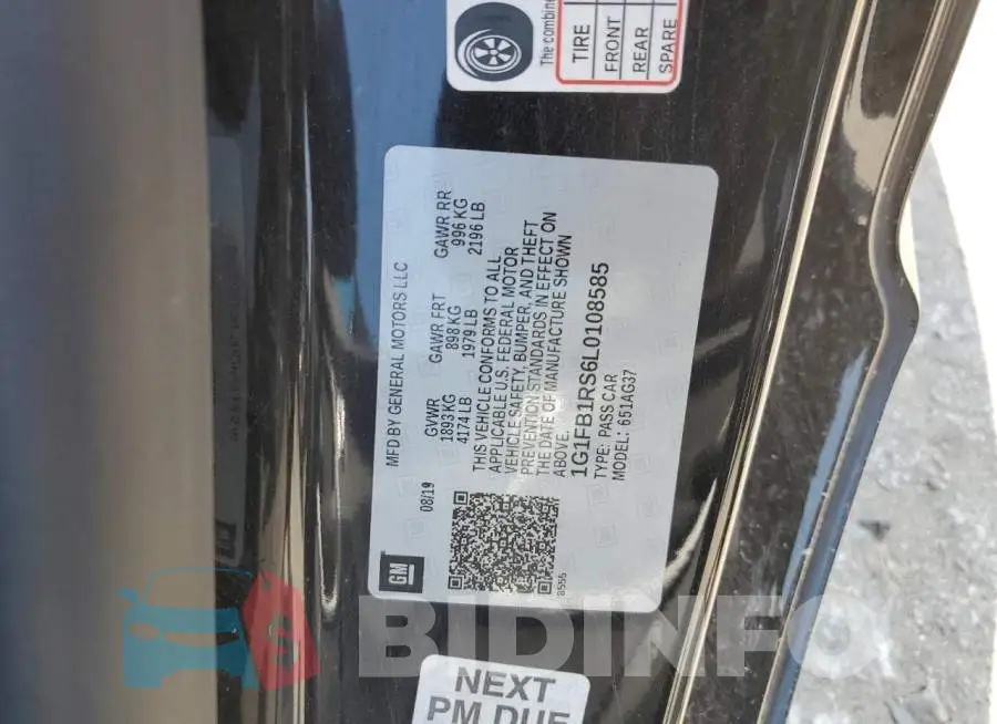 1G1FB1RS6L0108585 Photo# 12