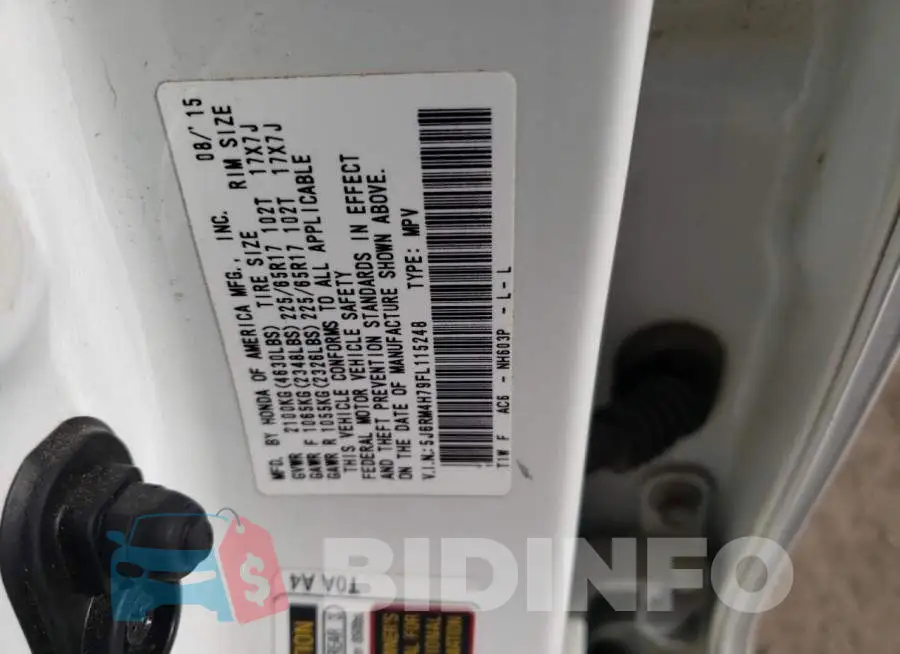 5J6RM4H79FL115248 Photo# 13