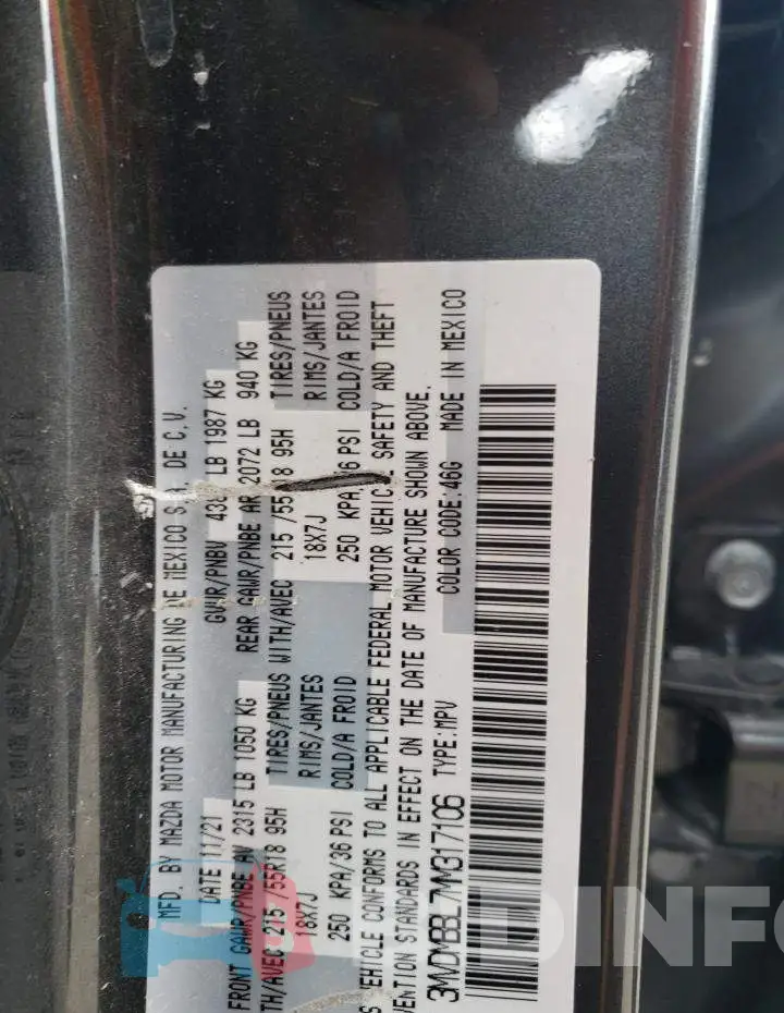 3MVDMBBL7MM317106 Photo# 12