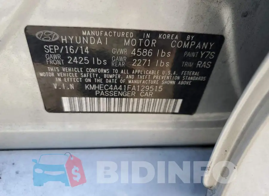 KMHEC4A41FA129515 Photo# 12