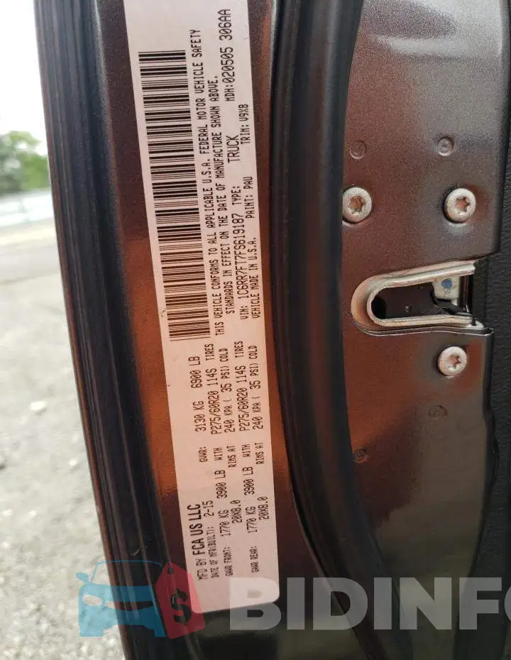 1C6RR7FT7FS619187 Photo# 12