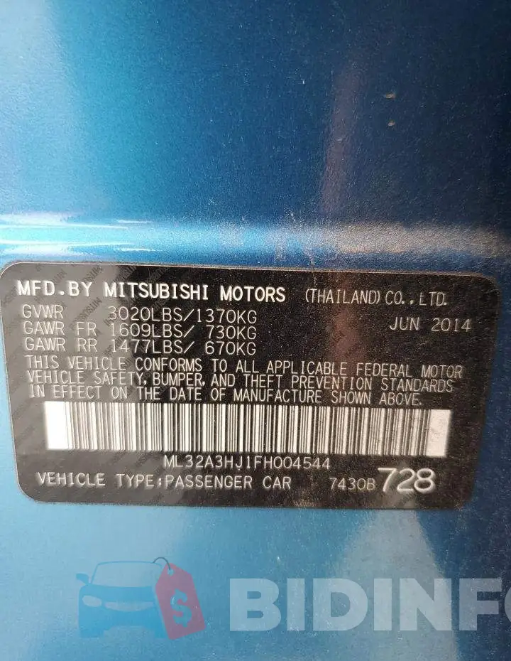 ML32A3HJ1FH004544 Photo# 12