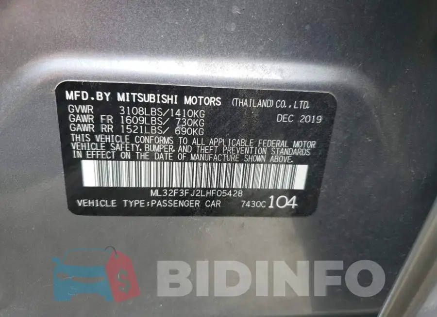 ML32F3FJ2LHF05428 Photo# 12