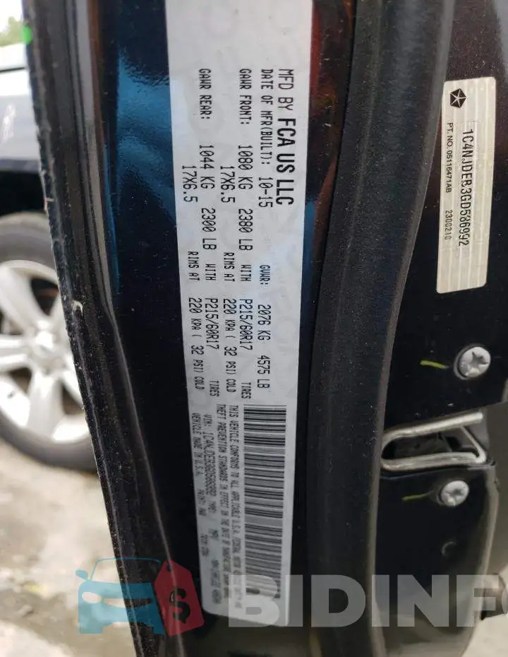 1C4NJDEB3GD586992 Photo# 13
