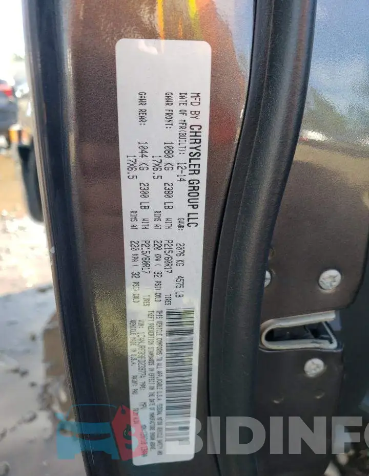 1C4NJRFB9FD239774 Photo# 13