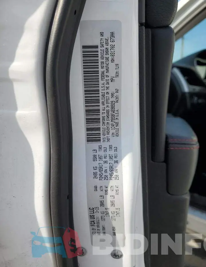 1C4PJMBS8FW698929 Photo# 12