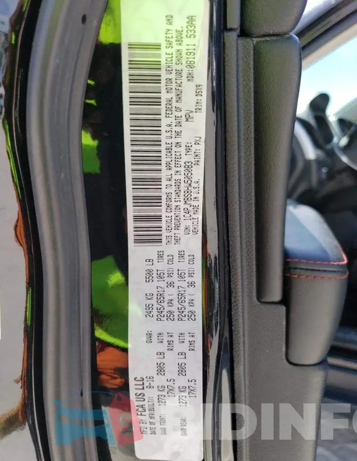 1C4PJMBS8HW505083 Photo# 12
