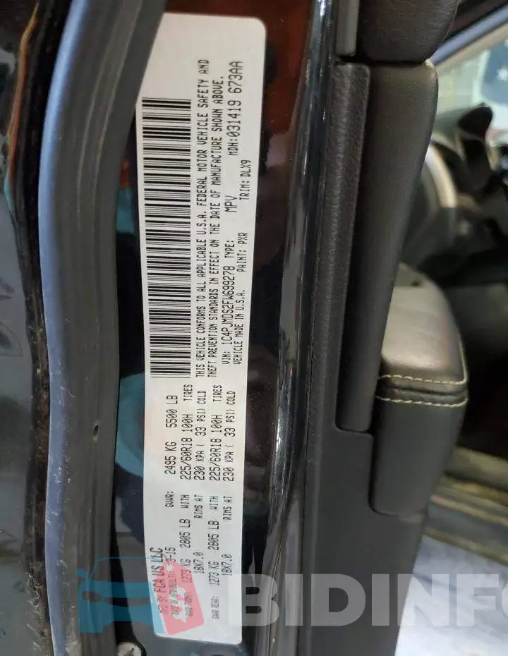 1C4PJMDS2FW699278 Photo# 13