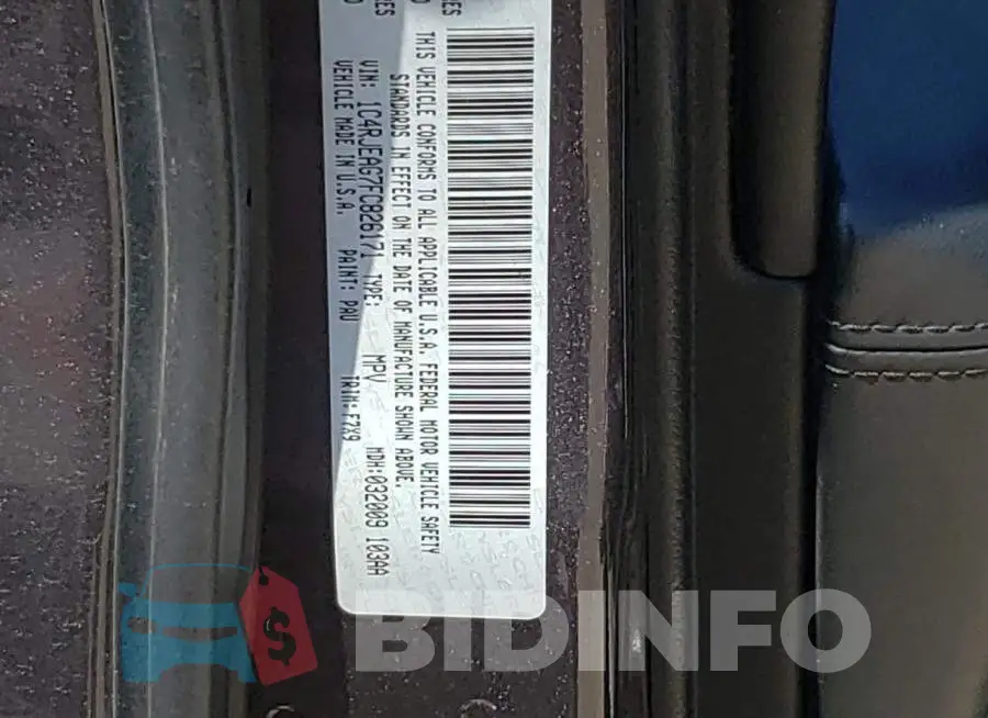 1C4RJEAG7FC826171 Photo# 13