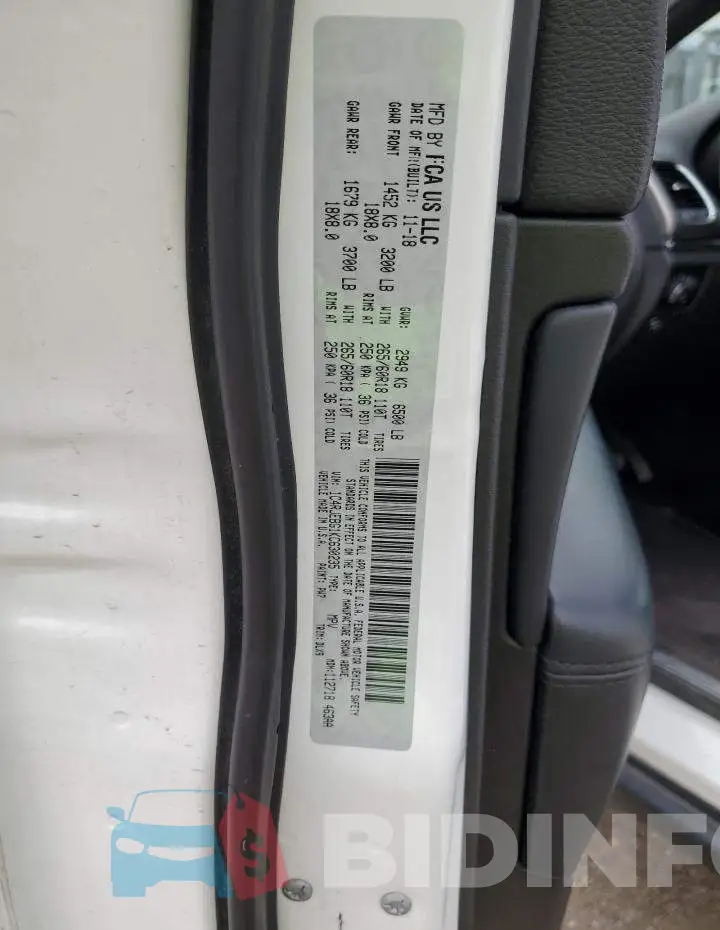 1C4RJEBG1KC630235 Photo# 13