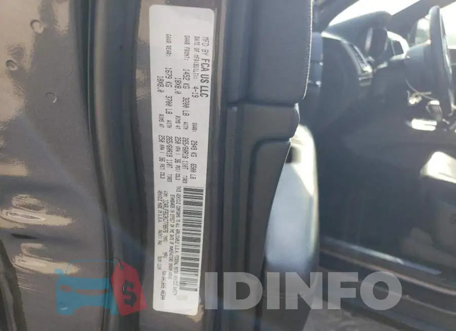 1C4RJFBG3KC778876 Photo# 13