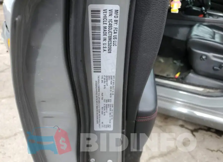 1C4SDJCT8MC520928 Photo# 10
