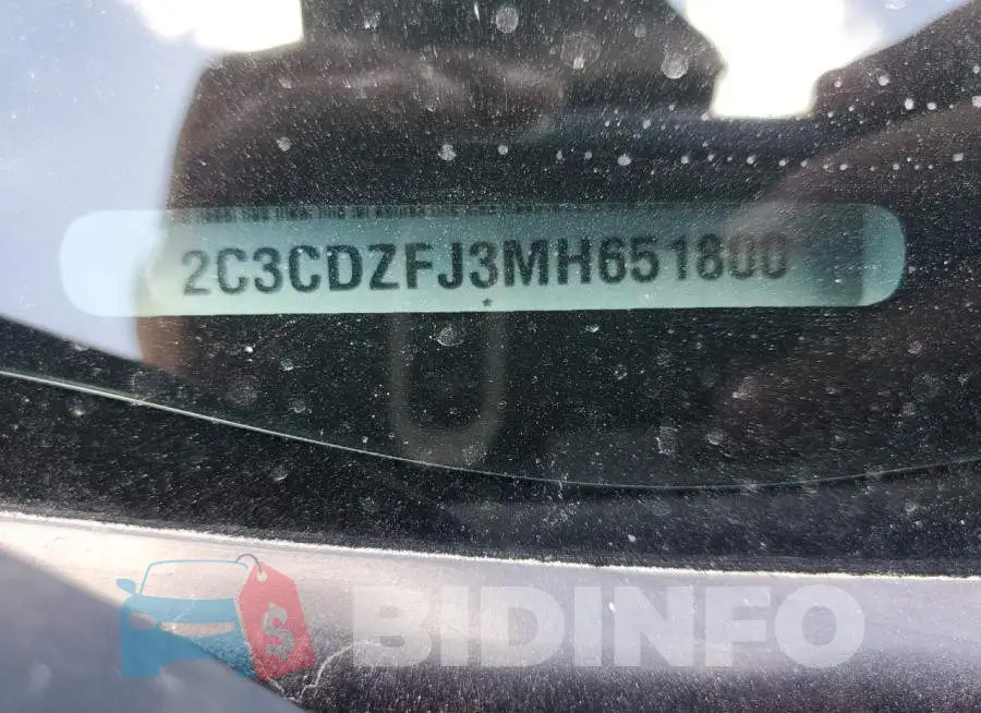 2C3CDZFJ3MH651800 Photo# 13