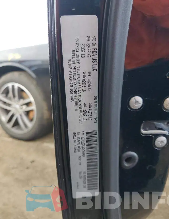 2C3CDZGG4KH708974 Photo# 12