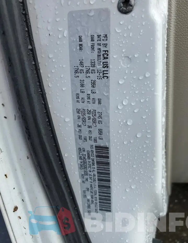 2C4RDGBG3GR218335 Photo# 14