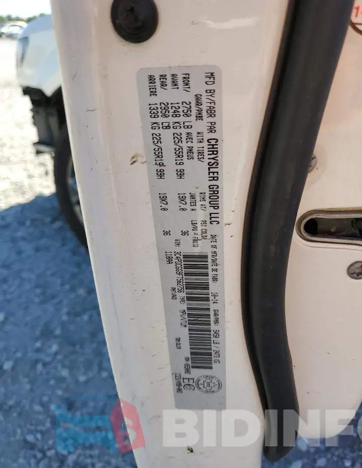 3C4PDCGG9FT562756 Photo# 14