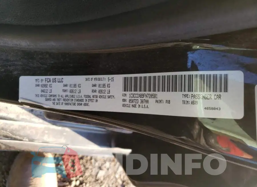 1C3CCCAB9FN720581 Photo# 12