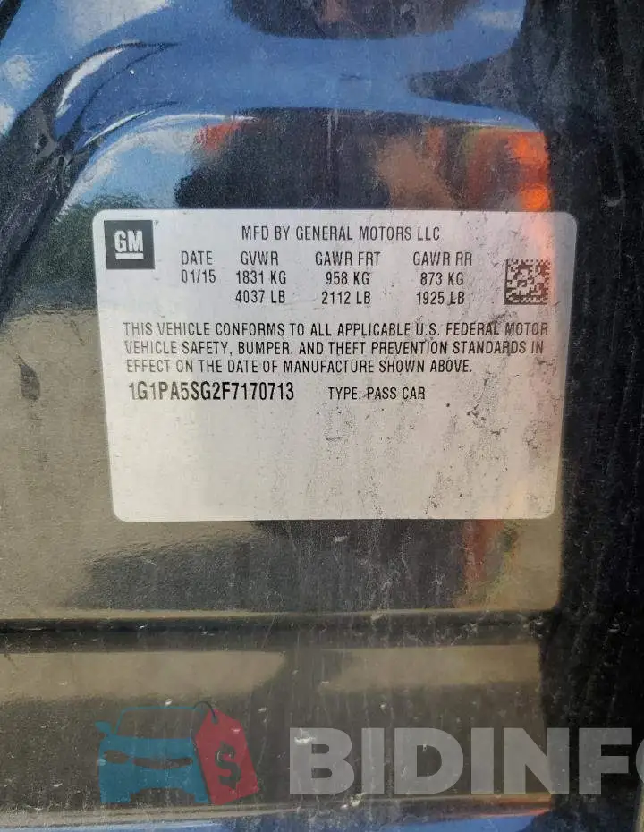 1G1PA5SG2F7170713 Photo# 12