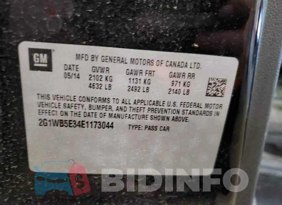 2G1WB5E34E1173044 Photo# 13
