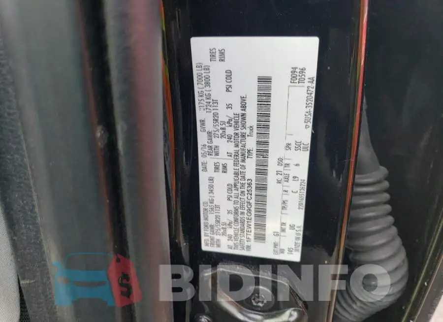 1FTEW1EG9GFC25363 Photo# 12