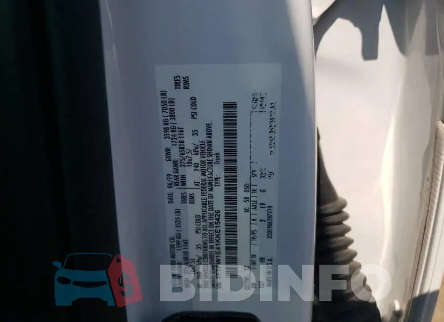 1FTFW1E41KKE15426 Photo# 12