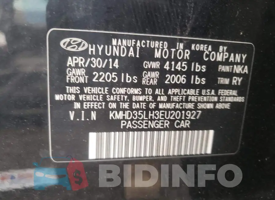 KMHD35LH3EU201927 Photo# 12