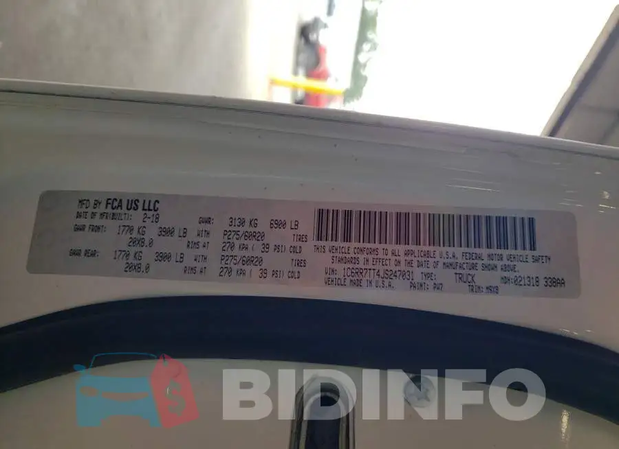 1C6RR7TT4JS247031 Photo# 12