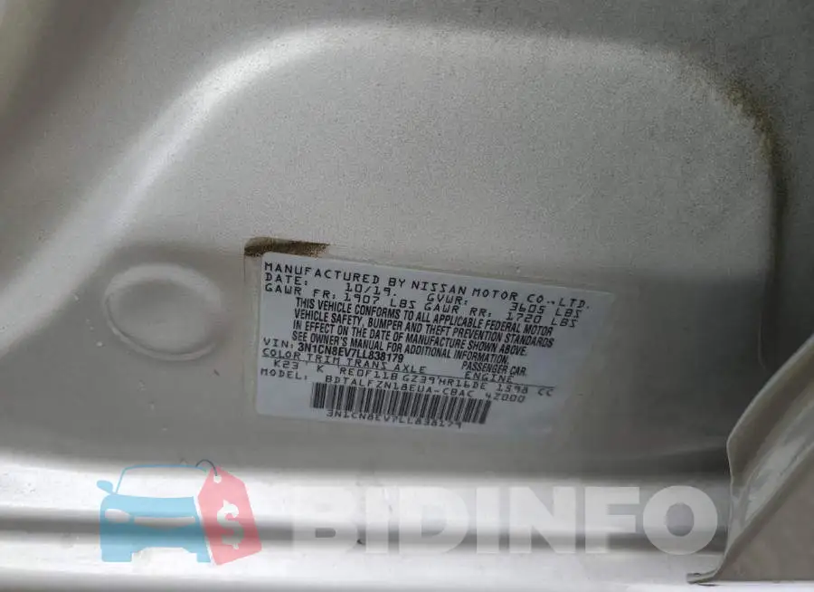 3N1CN8EV7LL838179 Photo# 12